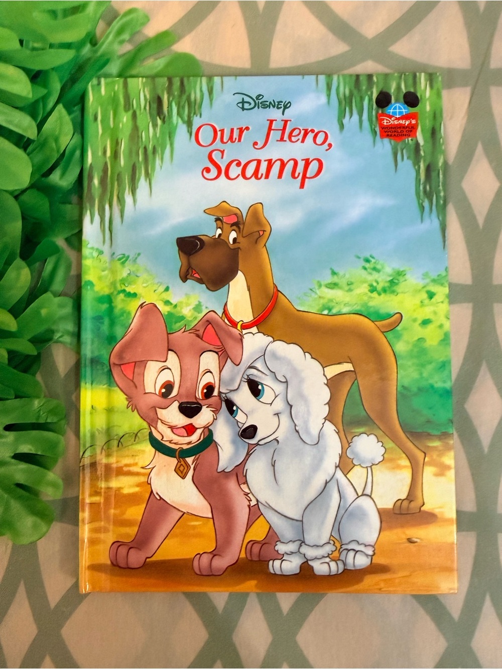 💫10/$25 • Disney’s The Wonderful World of Reading • Our Hero, Scamp Hardcover